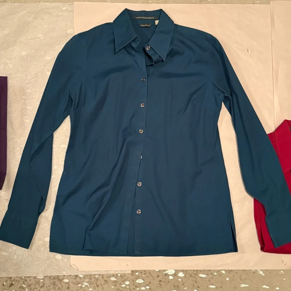 7 Eddie Bauer, Alex Marie, Kenar Button Down Bundle - Picture 6 of 16